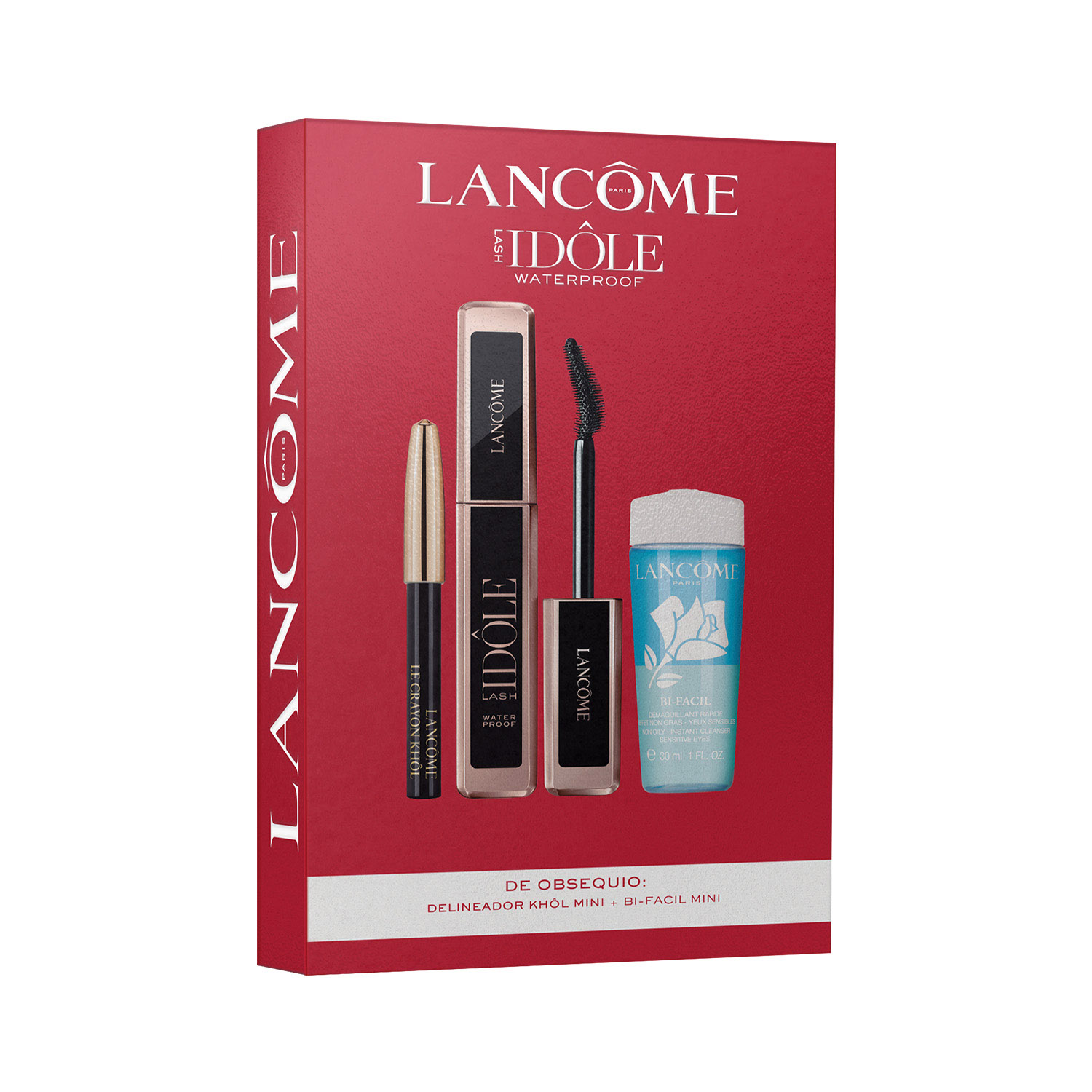 MASCARA DE PESTAÑAS LASH IDÔLE WATERPROOF SET DE REGALO (SET DE MAQUILLAJE)